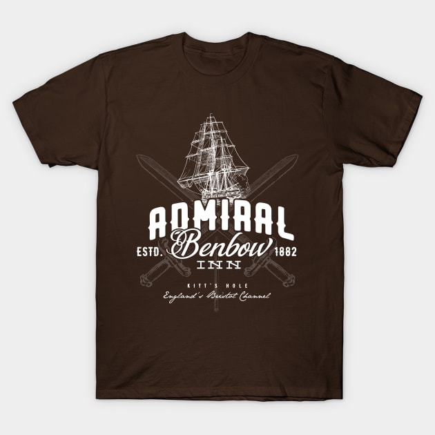 Admiral Benbow Inn T-Shirt by MindsparkCreative